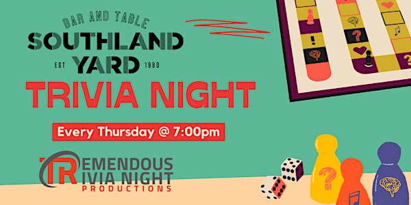 Calgary  Thursday Night Trivia at Southland Yard -7pm | Southland Yard Bar and Table