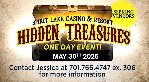 Hidden Treasures Vendor Show | Spirit Lake Casino & Resort