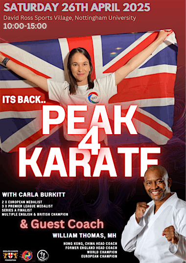 Peak 4 Karate | David Ross sports village, University of Nottingham