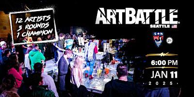 Art Battle Seattle - January 11, 2025 | Leif Erikson Hall