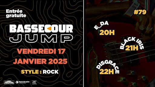 Bassecour Jump #79 w/ E_DA, Black Iris & Disgraces | Musique Pour Tous-Café La Bassecour