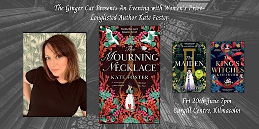 The Ginger Cat Presents an Evening with Kate Foster | Cargill Centre
