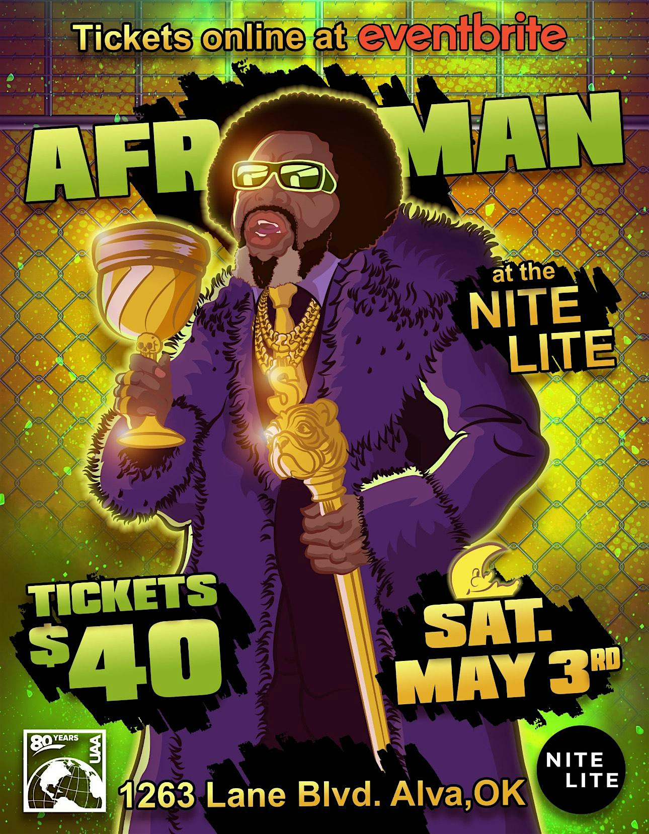 Afroman at the NITE LITE | 1263 Lane Blvd