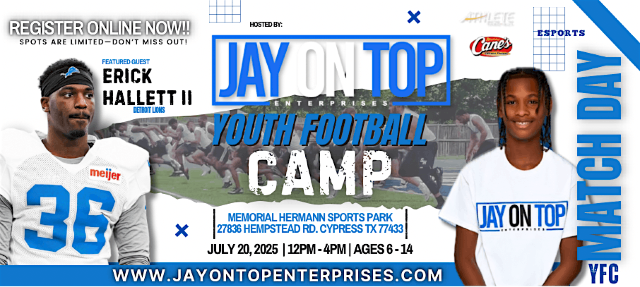 Youth Football Camp | Athlete Training and Health - Cypress