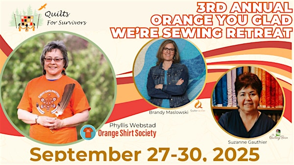 Third Annual Orange You Glad We're Sewing Retreat | 58 Legion Dr