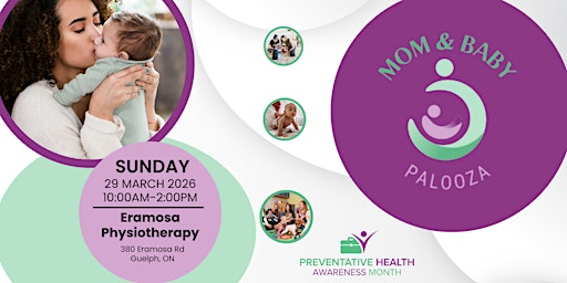 Mom and Baby Palooza | Eramosa Physiotherapy Associates Guelph