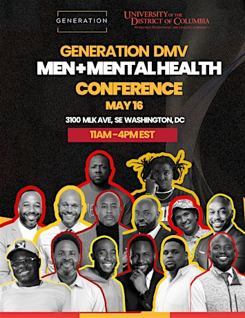 Generation DMV 2026 Men & Mental Health Conference | University of District of Columbia