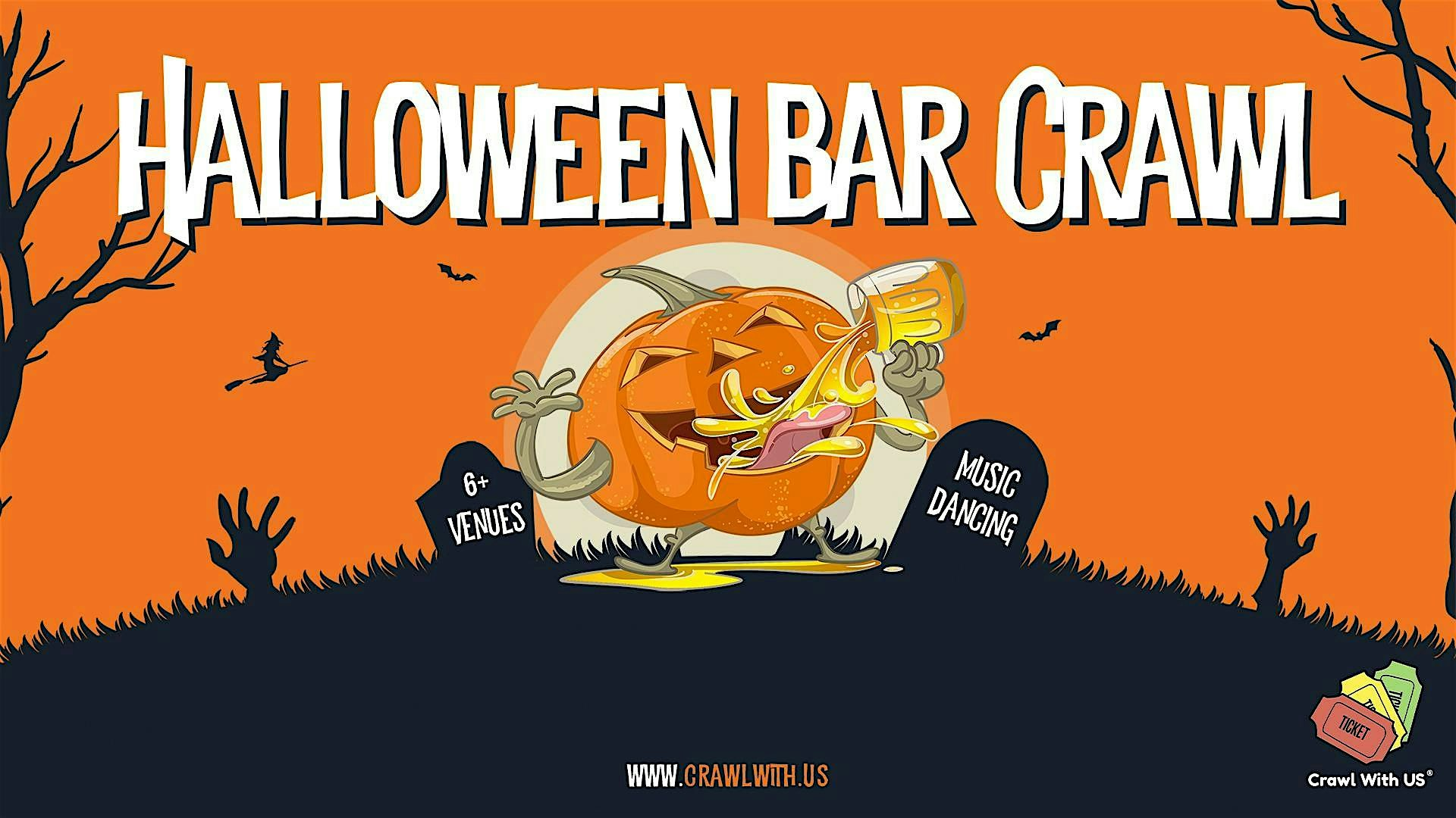 The Halloween Bar Crawl - Jacksonville | Sneakers Sports Grille