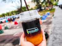 outdoor coffee คาเฟ่ริมทะเล