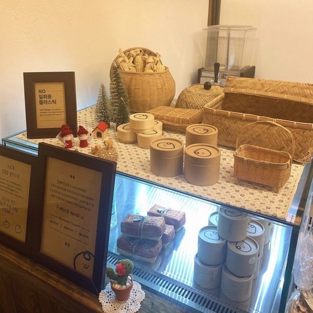 韓国/江原道 〖 江陵 ｶﾝﾇﾝ〗大人気の絶品濃厚ソフトクリーム‪🍦‬