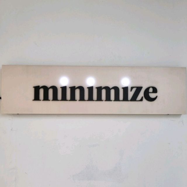 할미입맛 저격 미건 디저트 카페, 미니마이즈
