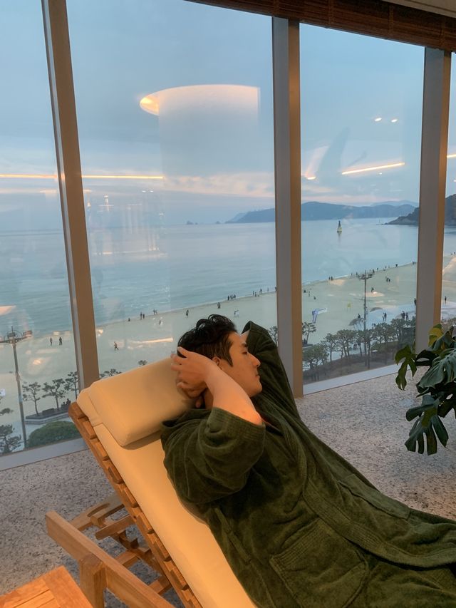 해운대뷰를 보며 즐기는 호캉스✨ 