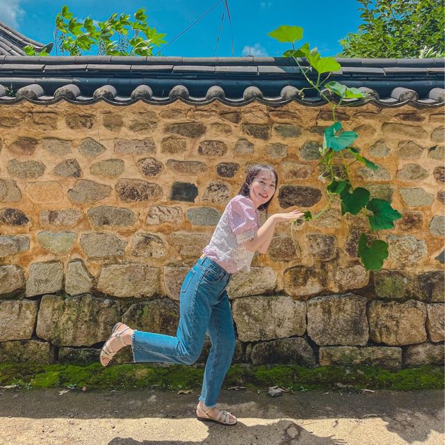 함안 고려동유적지, 백일홍이 예뻐요.