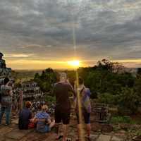 Sunset at Phnom Bakkhaeng