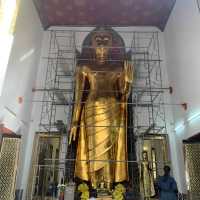 Massive Golden Reclining Buddha