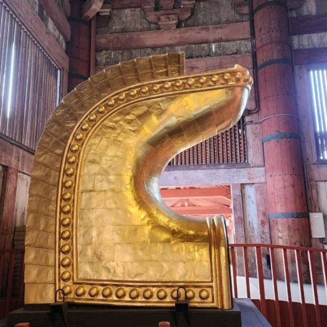 나라현에 동대사를 찾아 대불전과 남대문에 입이쩍
