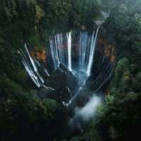 TUMPAK SEWU WATERFALL : LUMAJANG