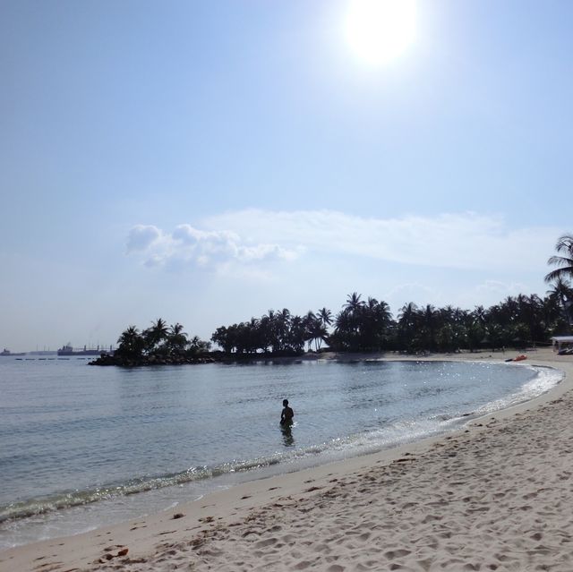 新加坡聖淘沙沙灘🏖️