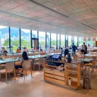 落地玻璃飽覽維港景色 | M+新開型格餐廳ADD+