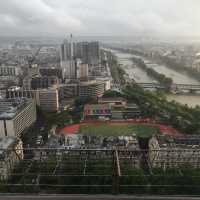 view from Eiffel Tower 