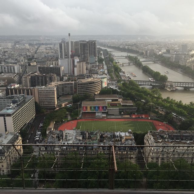 view from Eiffel Tower 