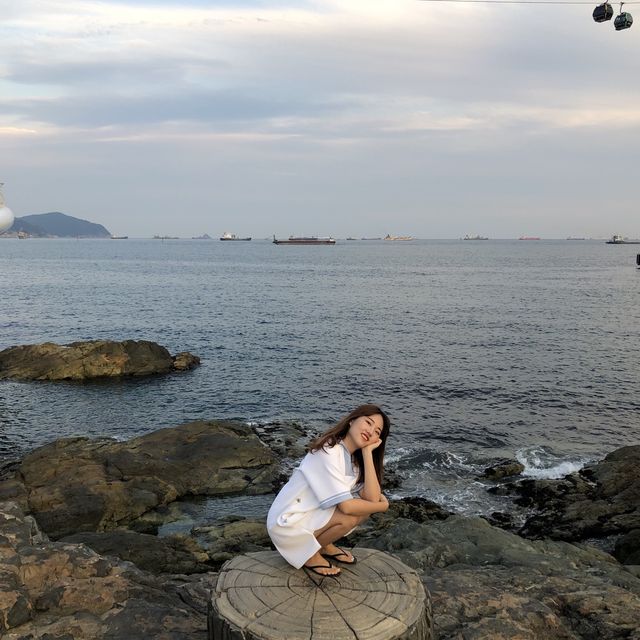 부산 케이블카를 배경삼을 수 있는 곳, '송도구름산책로'