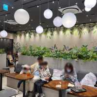 韓国【エバーランド】遊園地内のかわいいコーヒーチェーン店💜Coffee Bean