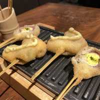 【東京】串カツの名店！だるまきわ味の秋メニューを堪能