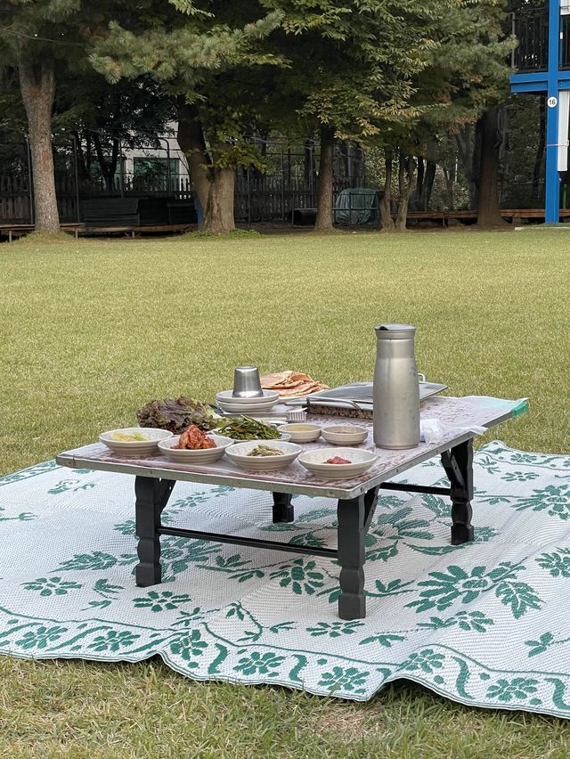 < 남양주 맛집 > 잔디밭 돗자리 위에서 먹는 멧돼지 고기, 금남 멧돼지 🏕️