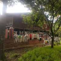 The Antique, one of a kind pottery house