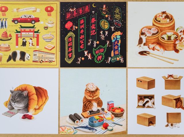 「海港城．美術館」貓咪展覽 Nyangsongi