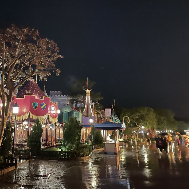 夜遊迪士尼樂園