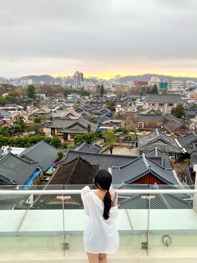 한옥마을뷰 수영장이 있는 뷰맛집 호텔❤️