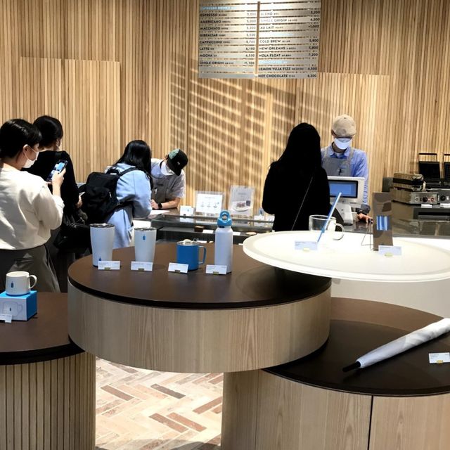 韓国/ソウル【汝矣島】韓国にもある💙ブルーボトルコーヒー