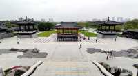 "The main building of the Quyi Garden, where performers soar like birds and fly like wings."