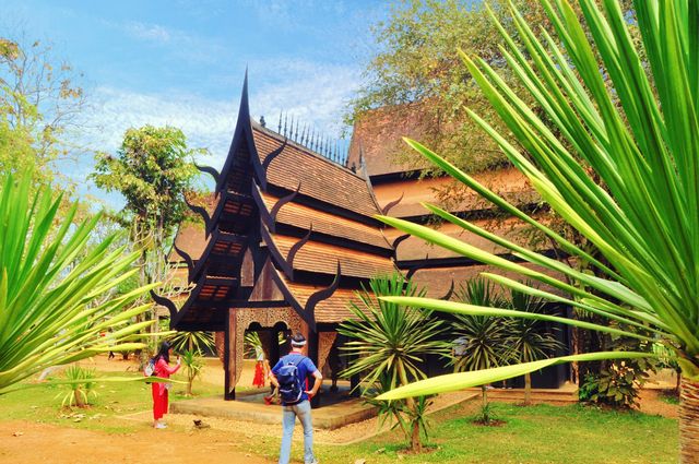 Thai Tourism: Chiang Rai Black Temple, Alternative Collision of Modern Art