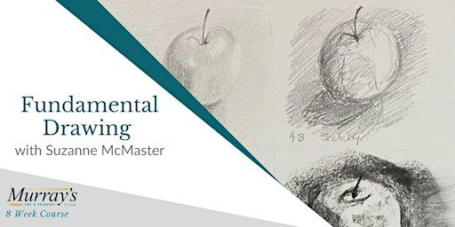 Fundamental Drawing with Sue McMaster (Mon morning, 8 Week Course) | Murrays Art & Framing