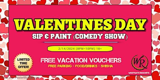 Valentines Day: Sip & Paint (R&B Edition) | Superstarz CLT