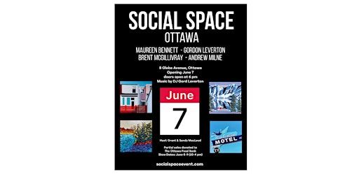 SOCIAL SPACE | Ottawa Pop-Up Art Event at 8 Glebe Avenue, Ottawa | 8 Glebe Ave