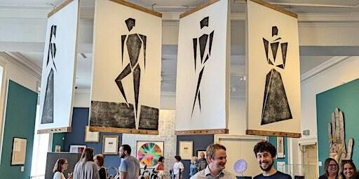 Printmaking workshop at Soulton Hall with Jacob Chandler | Soulton Hall Moot Hall