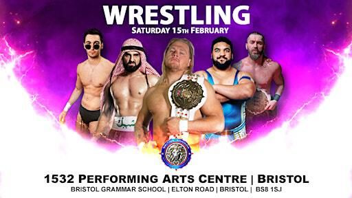 Wrestling Spectacular Bristol 15th February 2025 | 1532 Performing Arts Centre Bristol Grammar School