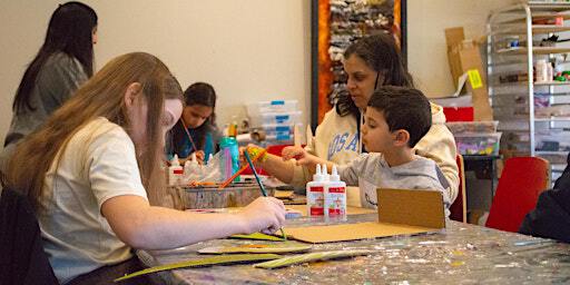 Family Open Studio: Cardboard + Cardboard Tubes | Art Gallery of Burlington