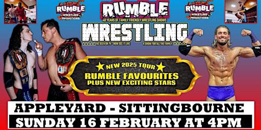Rumble Wrestling 2025 Tour comes to Sittingbourne - | The Appleyard