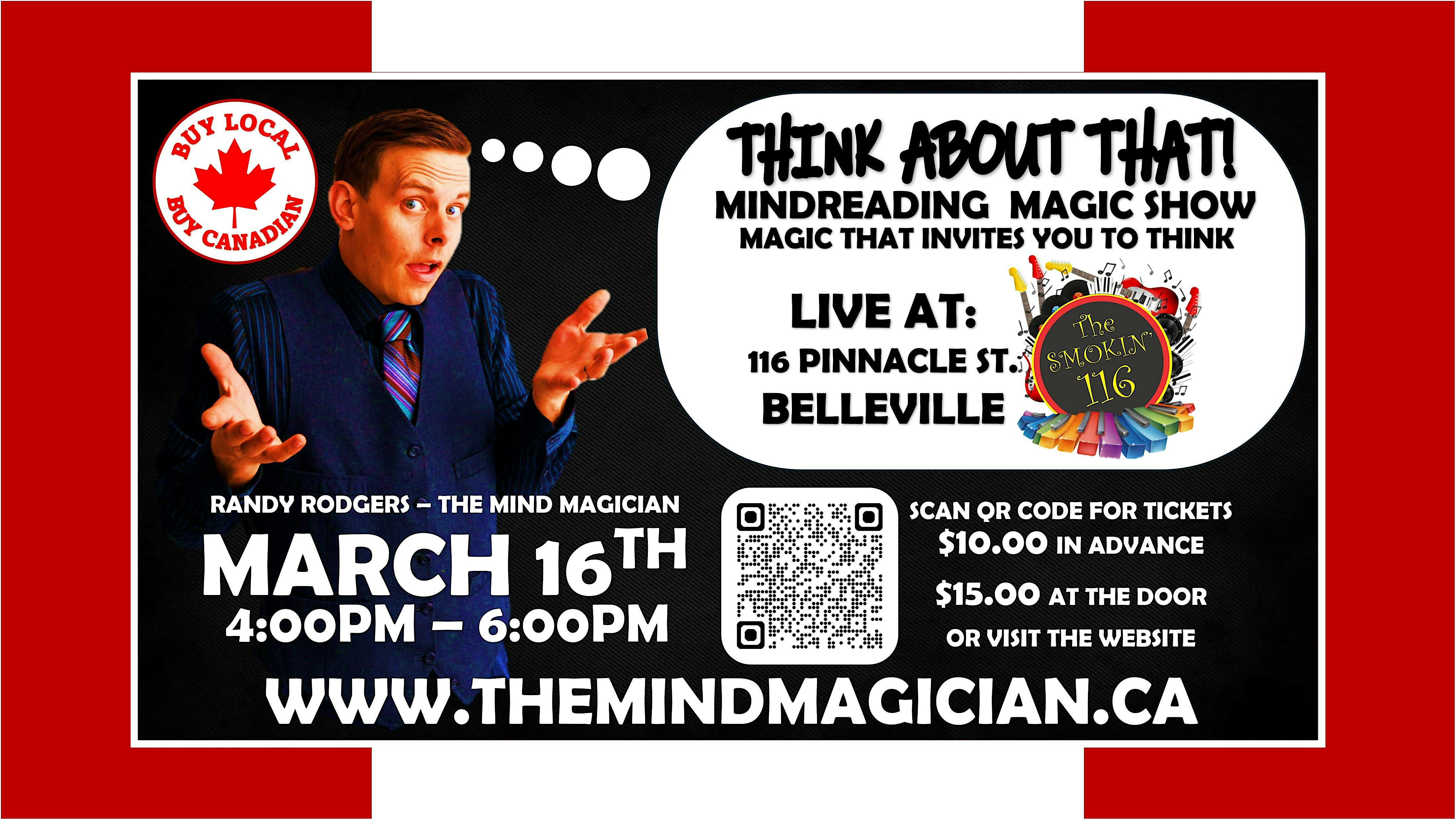 Think About That : Mindreading Magic Show | 116 Pinnacle St