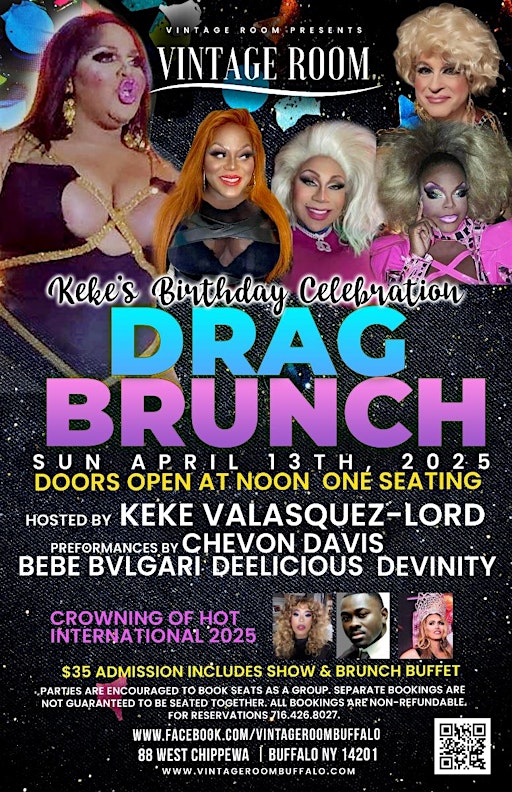 Buffalo's Original Drag Brunch | Vintage Room