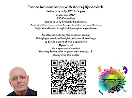 Trance Demonstration with Andrej Djordevitch from the UK / AFC July 19 | Love of Avery Kind