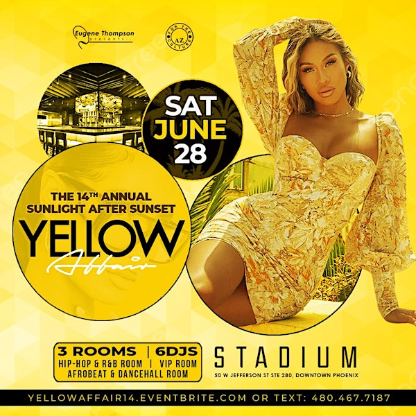 The 14th Annual YELLOW AFFAIR | Stadium Sports Bar & Lounge