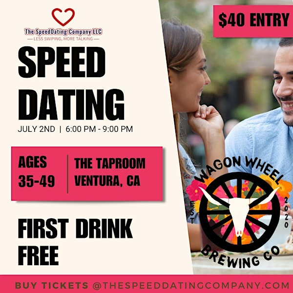 SPEED DATING | 35 - 49, FIRST DRINK FREE! | Wagon Wheel Brewing