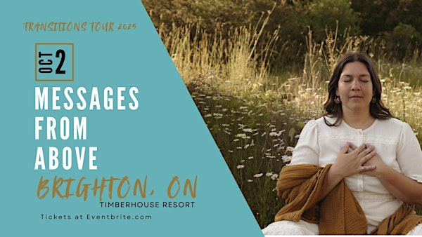 Transitions Tour: Messages from Above with Psychic Jeni Juranics BRIGHTON | Timber House Resort