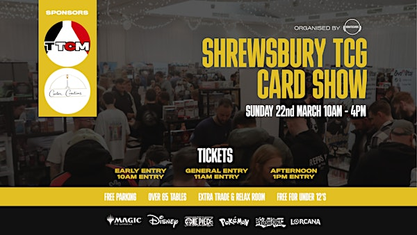 Shrewsbury TCG Card Show | Shrewsbury Town Football Club